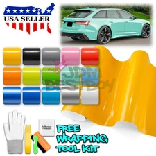*Premium Gloss Glossy Vinyl Wrap Car Vehicle Sticker Decal Film Air Bubble Free