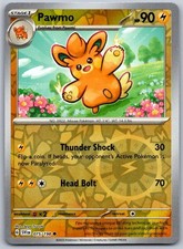pawmo pokemon card value Pawmo 2025 Mega Evolution: Phantasmal Flames #33/94 Reverse Holo Price Guide