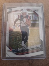 2025 Panini Prizm Football Treveyon Henderson White Disco Prizm ROOKIE