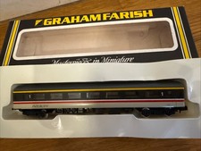 Graham Farish 0817 BR Mark 2 FO First Open Coach - Intercity Swallow No. 3177