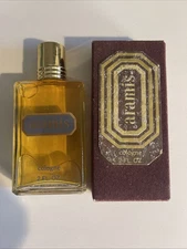 Vintage Aramis Splash Old Formula Fuzzy Felt Box Unopened 2 floz Eau De Toilette