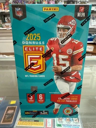 2025 Donruss Elite Football INTERNATIONAL HOBBY BOX Look for Auto Factory Sealed