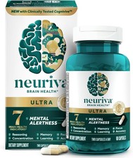 Neuriva Ultra Brain Health Memory Focus Mental Alertness 60 Caps