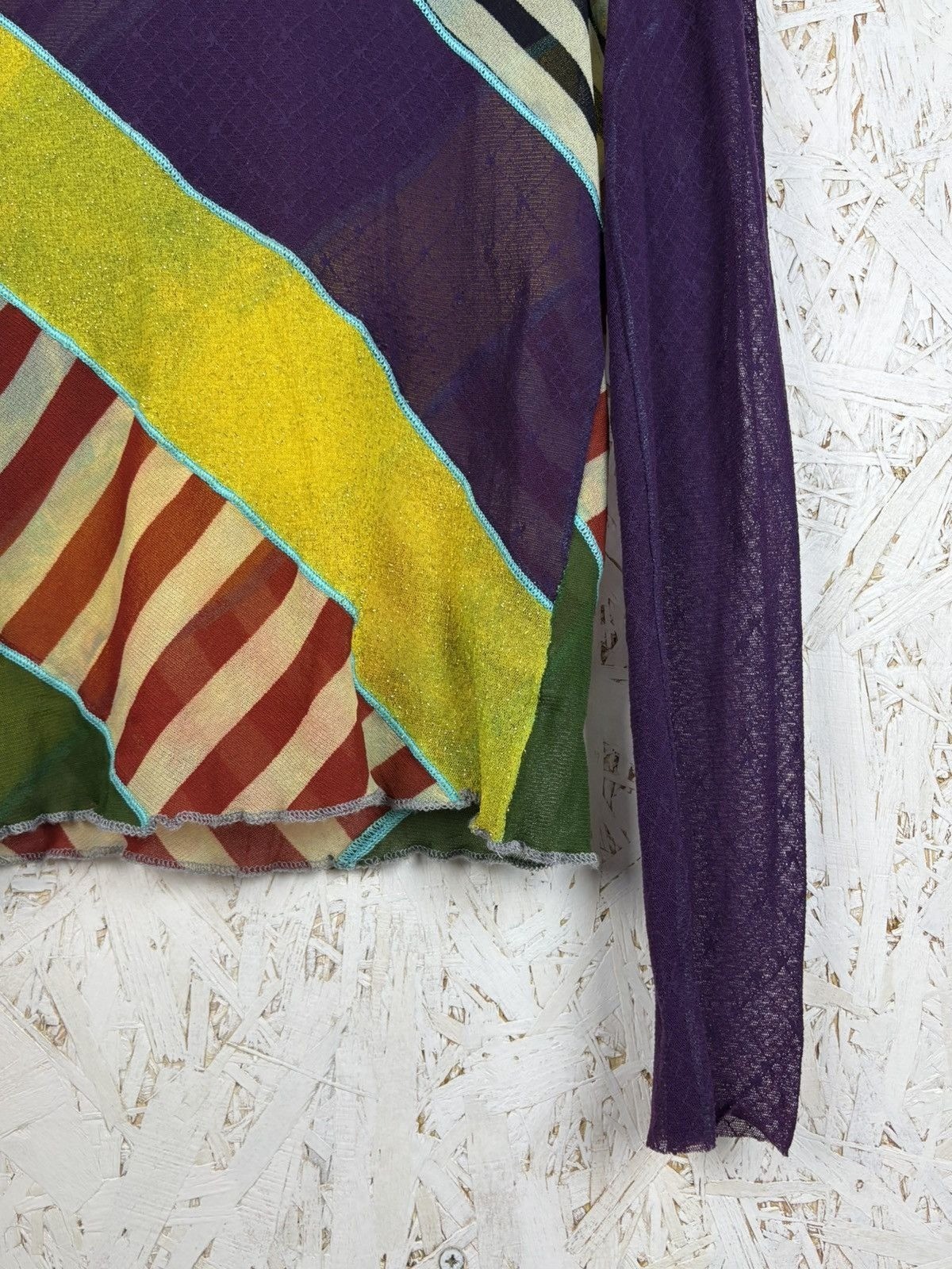 Jean Paul Gaultier Multicolor Patchwork Archive M… - image 8