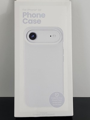 White Phone Case for Apple iPhone Air Protective Cover