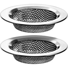Kitchen Sink Strainer Basket 2-Pack, 4.5 Inch Top and 3 Basket Drain ,