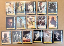 1977 Star Wars Wonder Bread Series 1 Complete Set 1-16 Han Luke Leia VERY CLEAN