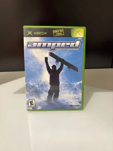 Amped: Freestyle Snowboarding (Original Xbox) Black Label CIB COMPLETE & TESTED