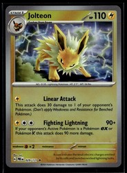 Jolteon (Master Ball Pattern) 029/131 Prismatic Evolutions