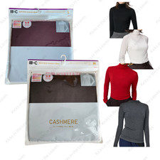 UNIQLO :C HEATTECH Extra Warm Cashmere Blend Turtleneck T-Shirt 478954 9 Colors