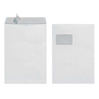 Herlitz Versandtasche Din C4 Mit Fenster Haftklebend Weiß 10 Versandtaschen