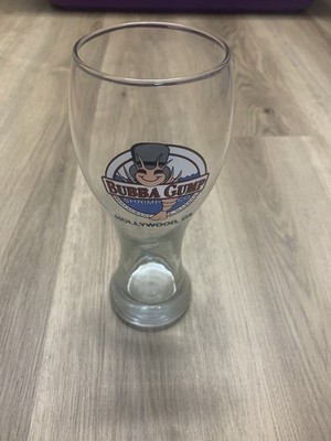 20 oz Bubba Gump Shrimp Co Hollywood, CA Pilsner Glass 9'' Unused
