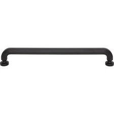 Top Knobs TK3328BLK Stanmore 18" Center to Center Appliance Pull Flat Black