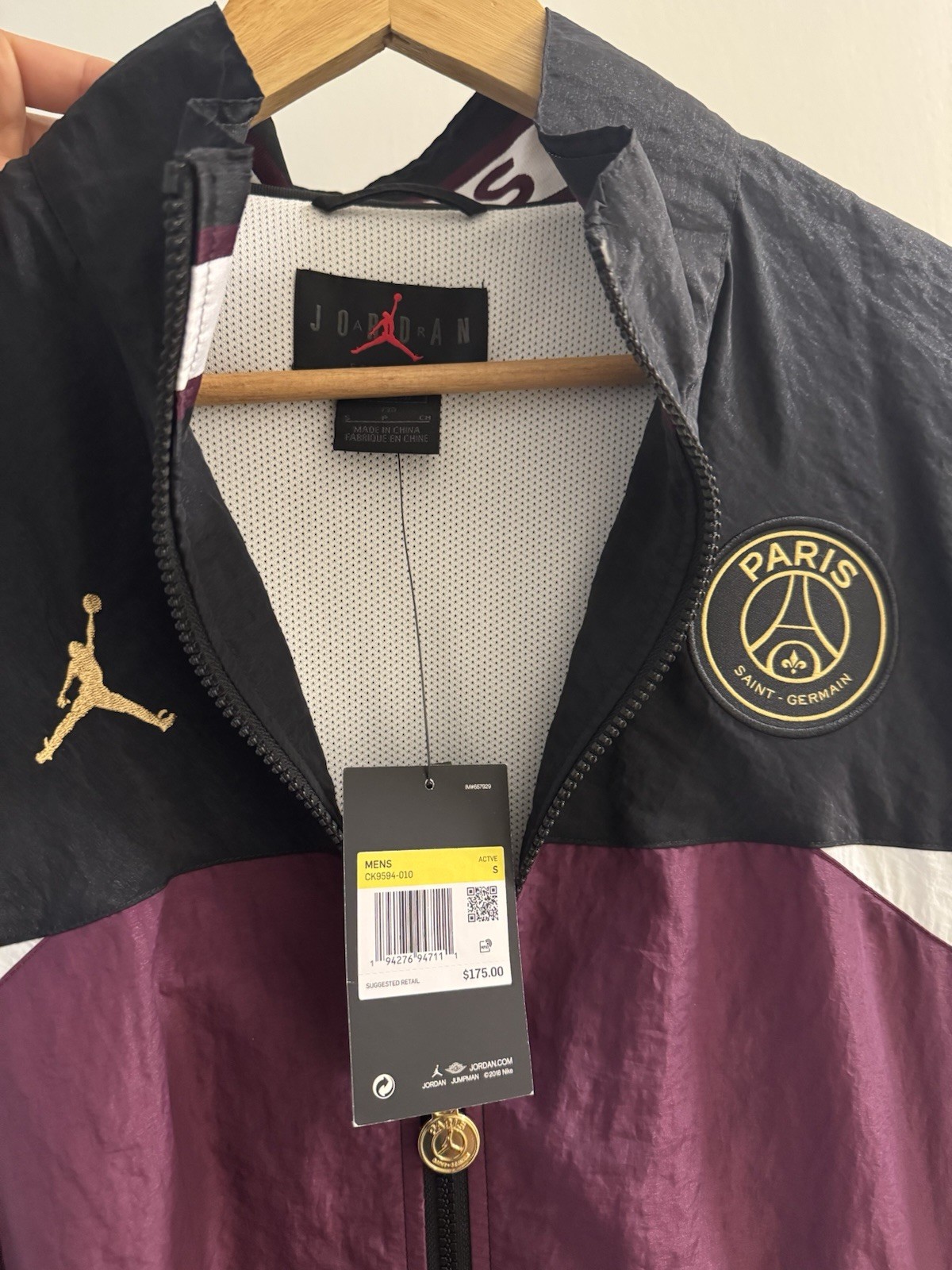 RARE Jordan X PSG Anthem Jacket image 4