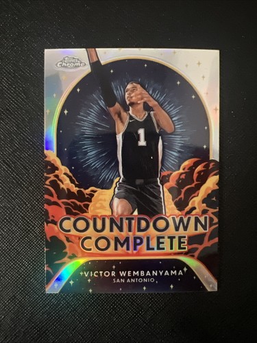 2024-25 Topps Chrome - Countdown Complete Victor Wembanyama #CC-1 Refractor