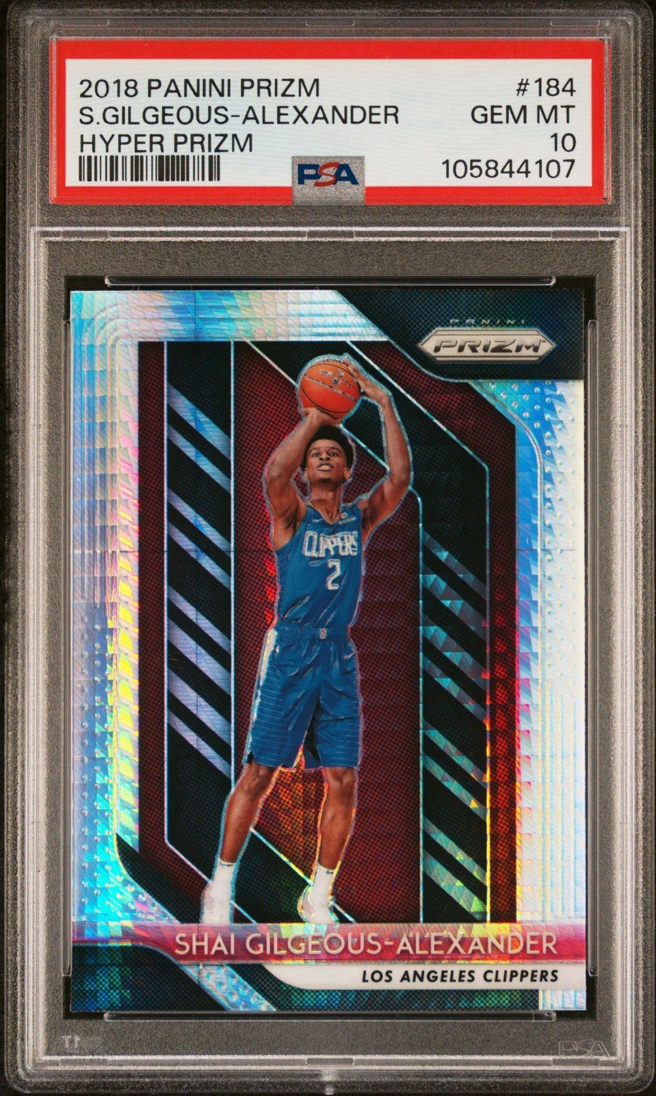 Shai Gilgeous-Alexander 2018 Prizm #184 Hyper Price Guide - Sports 