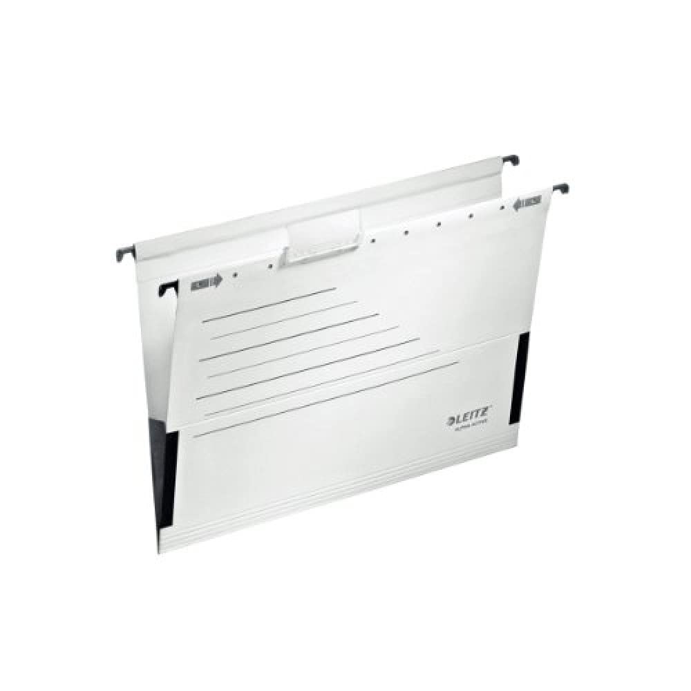 Leitz Alpha Suspension File A4 White Pack of 5 Hängetasche   5er Pack White