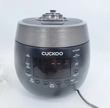 Cuckoo 6 Cup Twin Pressure Rice Cooker/Warmer Black CRP-RT0609F