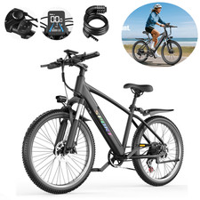1500W 26 inch Electric Bike for Adults 25 MPH 65 Miles, 7-Speed Mountain Ebike