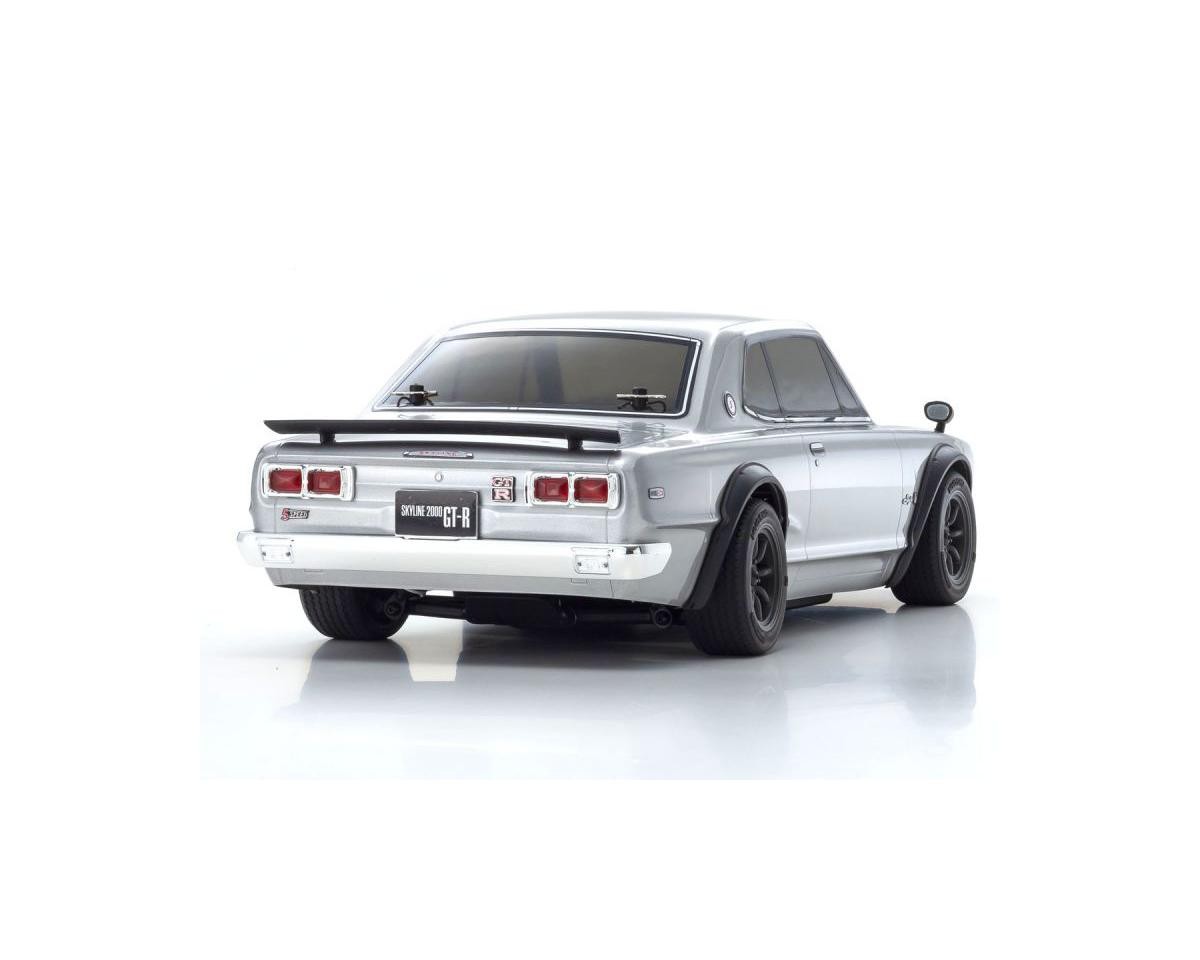 【ふわちゃん 】99-04マスタング　CCRM XR Kyosho 34425T1C 1 10 Readyset Silver Nissan Skyline 2000GT-R