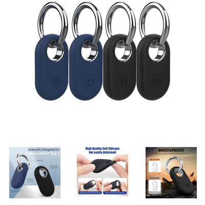 Smart Tag 2 Case Compatible with Samsung Galaxy Tracker Holder Keychain Protects