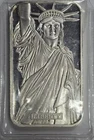 Very Rare 1982 1oz .999 Silver Johnson Matthey MTB Liberty Bar