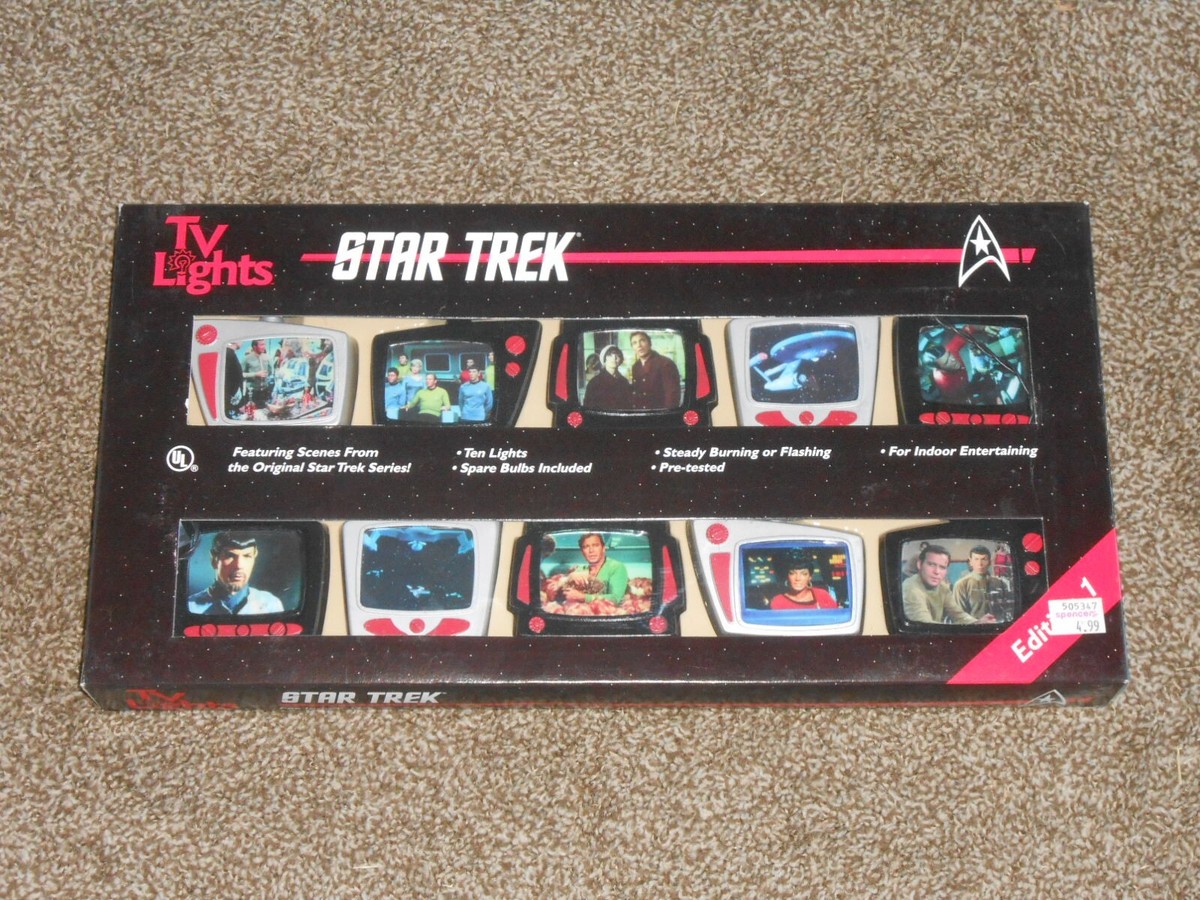 海外製 スタートレック TVライト テレビライト Star Trek - Vintage - TV LIGHTS - 1st Edition - BRAND NEW - RARE
