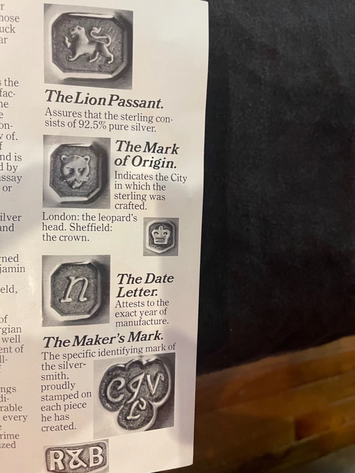 GEORGIAN HOUSE " ENGLISH ONSLOW " STERLING SILVER 77PCS - Image 4 of 4