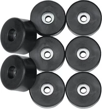8 Pcs Rubber Feet Bumper Amp Speaker Guitar Amplifier Cabinet Rubber Bumper 1.5"