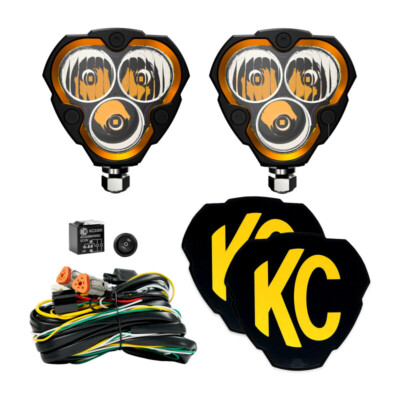 KC HiLiTES Fits FLEX ERA 3 - 2-Light Master Kit For Off-Road Adventures