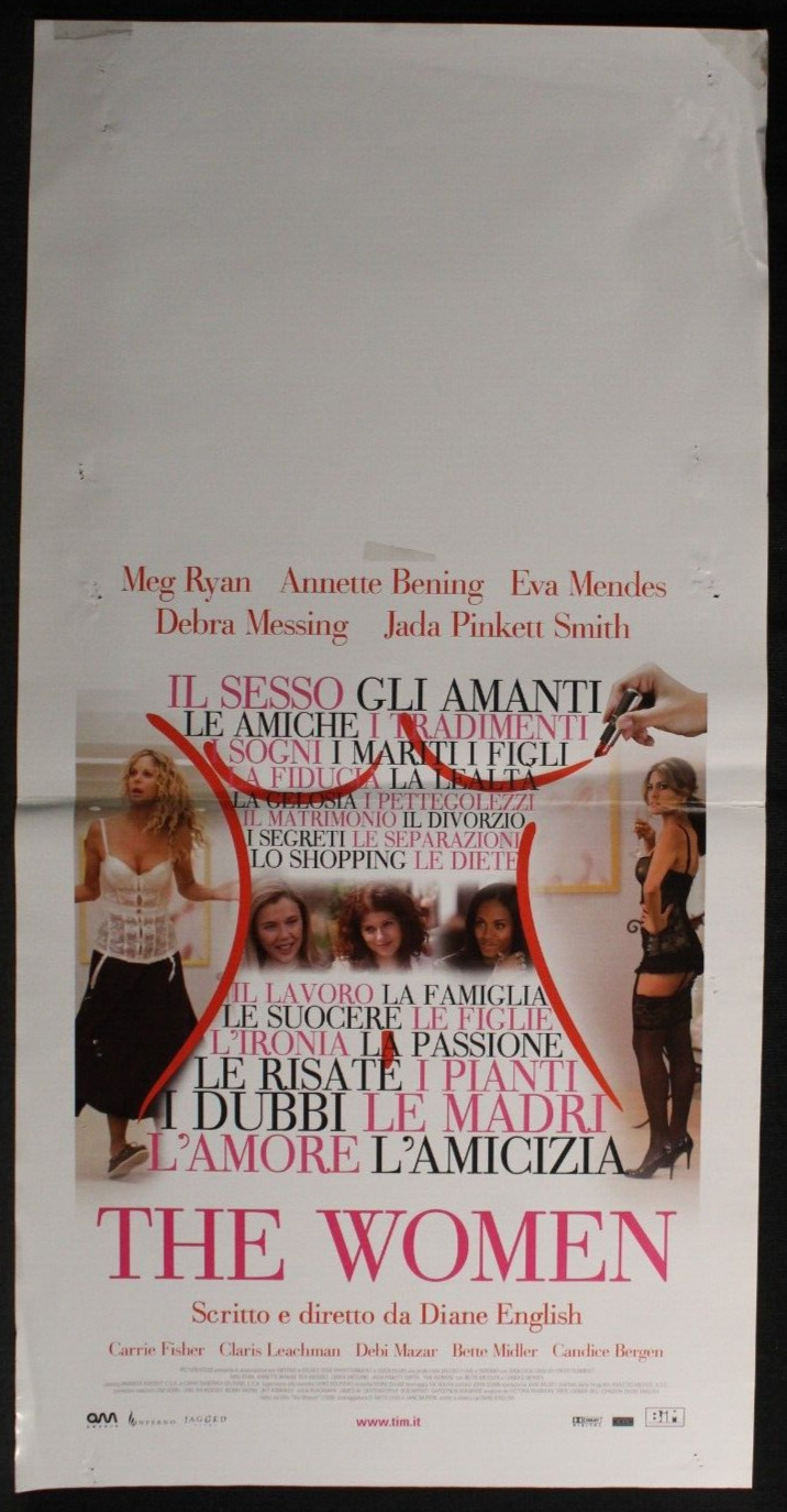 Locandina originale film The Women (2008) - Regia di Diane English