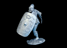 Toy lead soldier, Roman gladiator Secutor,gift,decor,handmade