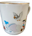 Walt Disney World Mickey Mouse Coffee Mug Cup Porcelain Japan Gold Rim 1970s — photo 6
