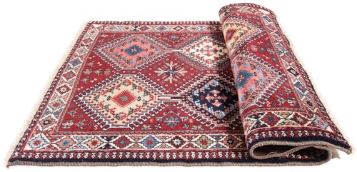 Yalameh Hand-Knotted 49 5/8x34 5/16in-Nomadic, Oriental, Rug, Carpet, - Picture 7 of 10