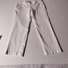 J Jill Pants Womens Pants Size 10 White 31" x 27" Actual - Imperfect, Spot