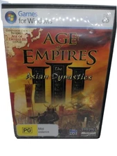 Age Of Empires 3 III - The Asian Dynasties PC GAME CD 2007 Expansion Pack Tested