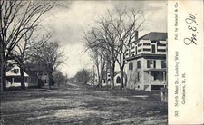 Goffstown New Hampshire NH North Mast St c1900s-20s Postcard