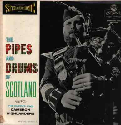 The Queens Own Cameron Highlanders The Pipes And Drums Of Scotland Vinyl LP