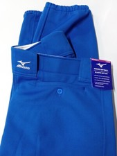 NEW Mizuno SOFTBALL - ROYAL BLUE - WOMEN LARGE Pants FREE SHIPPING NWT