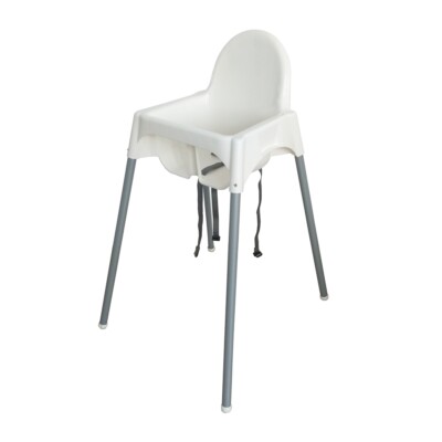 Baby Toddler Kids Highchair Baby Chair White Food Grade PP Material New