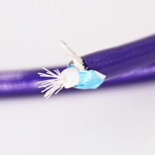 OFC Silver Plated Single Bulk Wire DIY Hifi Audio Interconnect Cable