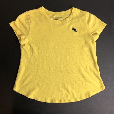 Abercrombie Kids Yellow Tee Size 9/10; Abercrombie Kids; Tween