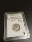 1935 Philadelphia Mint Slabbed  Buffalo Nickel #1
