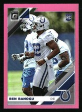 Ben Banogu 2019 Donruss Optic Pink RC #124  Football Card