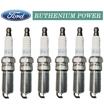 NGK RUTHENIUM Upgraded HX Spark Plugs x6 For Buick Cadillac Ford Lincoln Suzuki