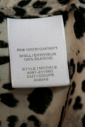 Joie Gradient Leopard Drew C Silk Tank SZ S - Picture 6 of 6