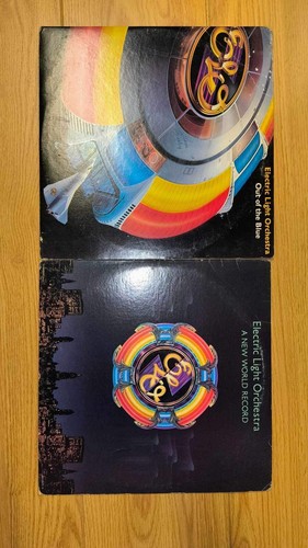 (Lot of 2) ELO vinyl releases: A New World Record LP + Out of the Blue - Picture 3 of 4
