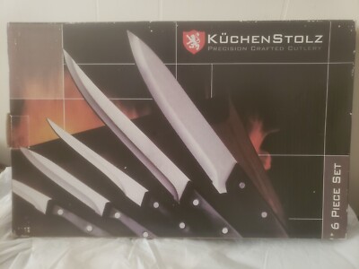 KÜCHENSTOLZ Precision Crafted Cutlery 6 pc Set with Free Cutting Board