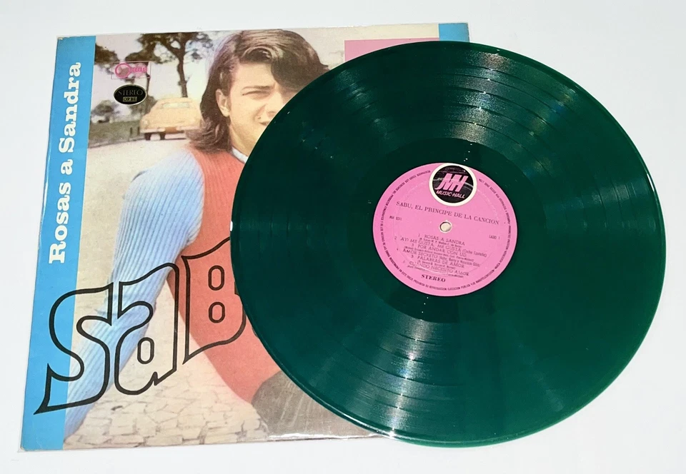 Sabu – El Principe De La Cancion - Rosas A Sandra - Vinyl Green - Image 4 of 4