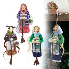 Kitchen Witch Doll, Vintage Cooking Doll, Festive Handmade Decor TR